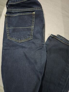 American Eagle Outfitters Dark Blue Straight Leg Jeans